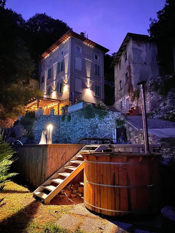 La Casa Sulla Collina Del Castello Villa Breno Kültér fotó