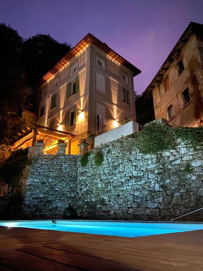 La Casa Sulla Collina Del Castello Villa Breno Kültér fotó