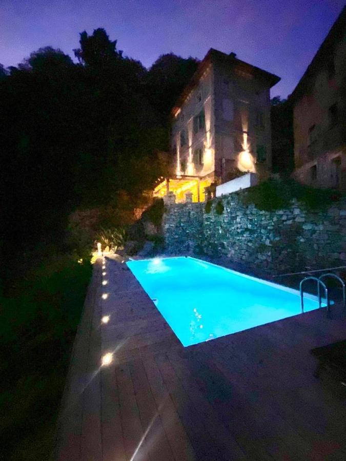 La Casa Sulla Collina Del Castello Villa Breno Kültér fotó